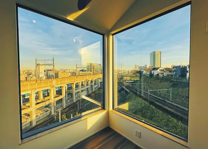 枕木 New House With Huge View For Family-Group