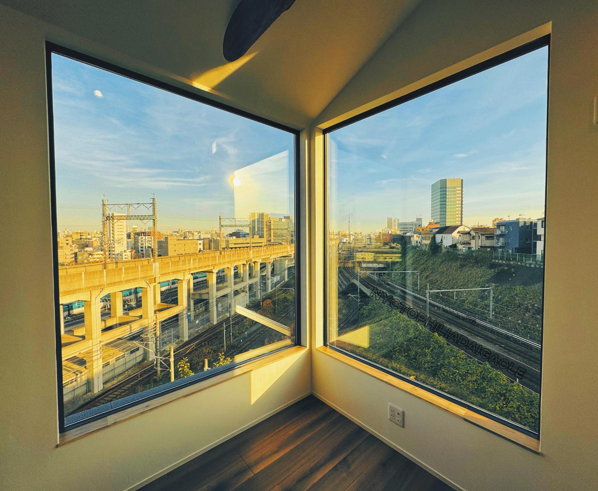 枕木 New House With Huge View For Family-group 东京