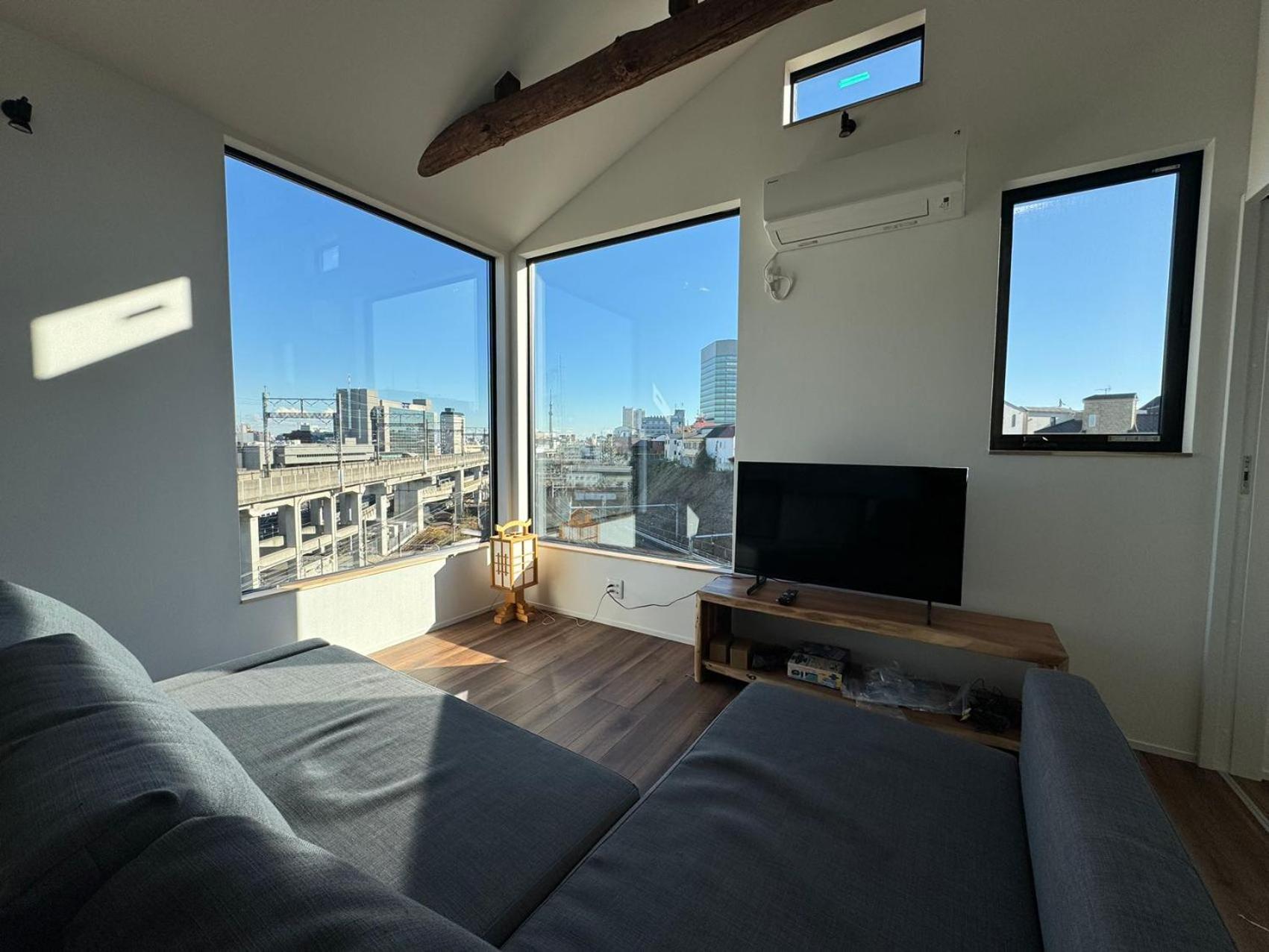 別墅 枕木 New House With Huge View For Family-group 东京